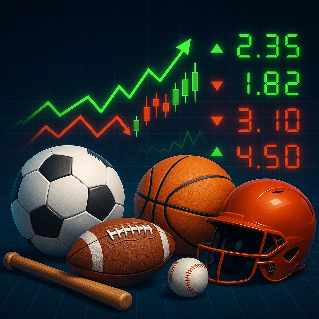 Odds movement graphic